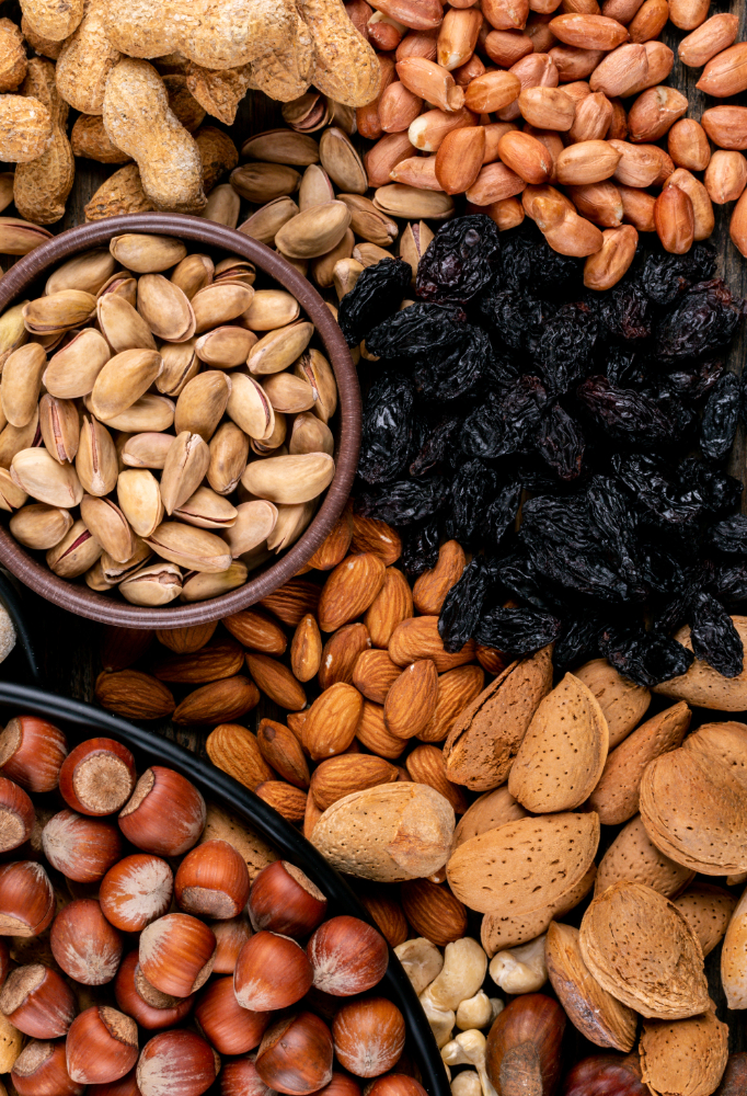 Dried Fruits, Nuts & seeds